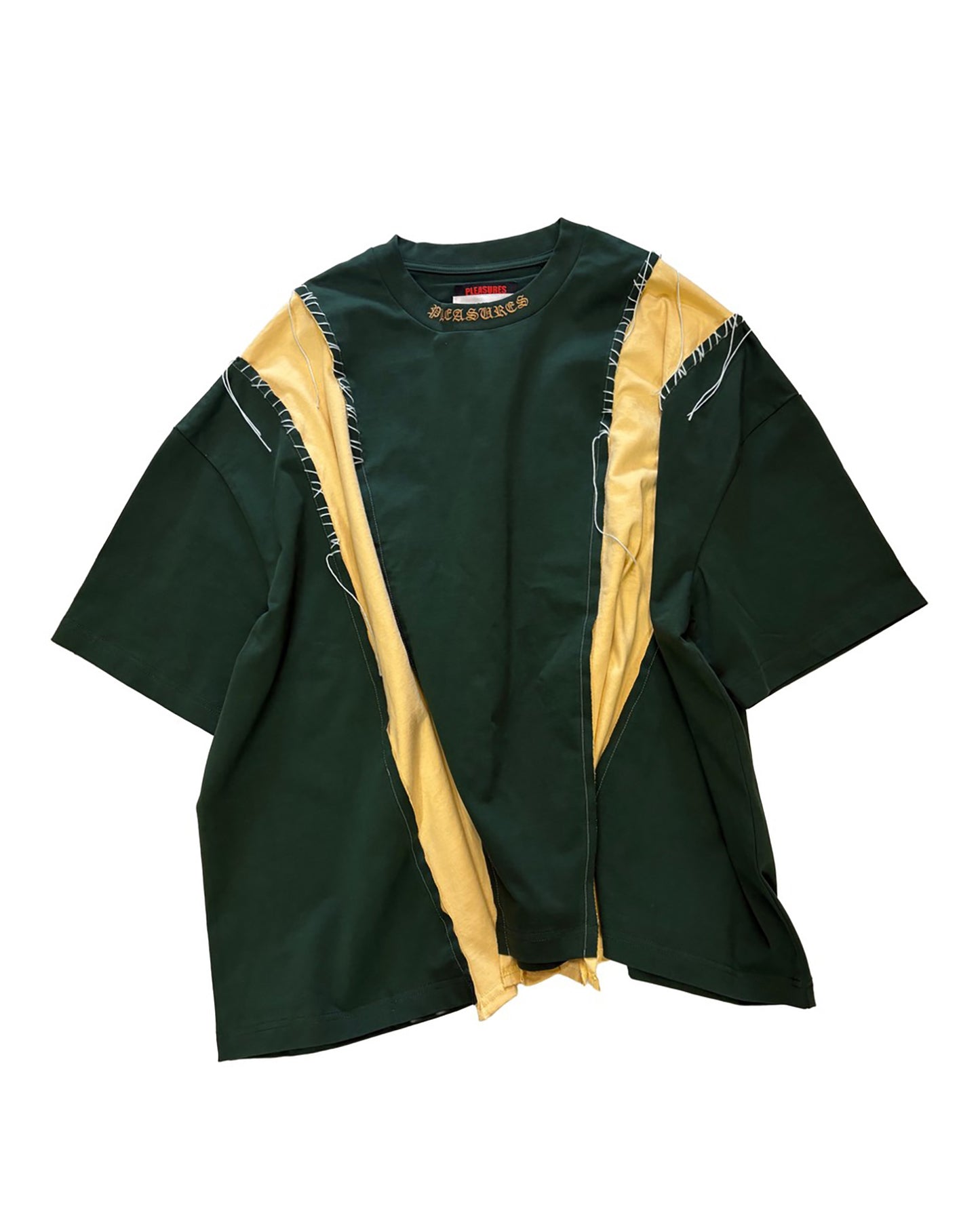 PLEASURES x DISCOVERED DOCKING WIDE TEE