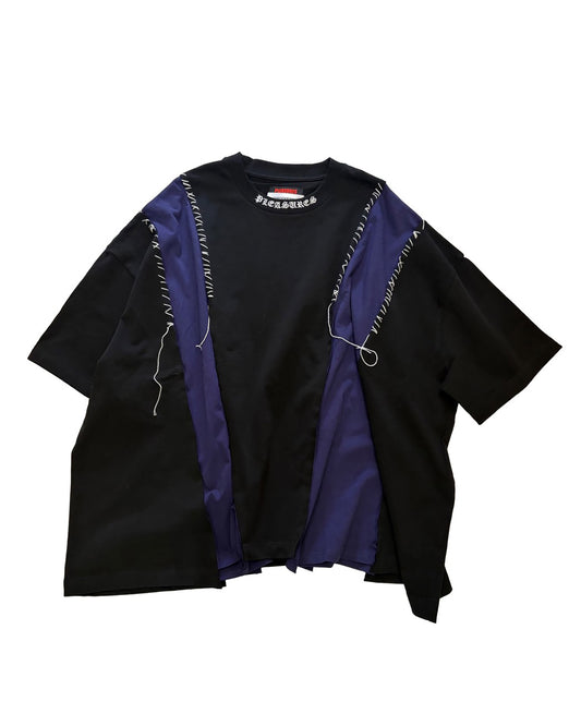 PLEASURES x DISCOVERED DOCKING WIDE TEE