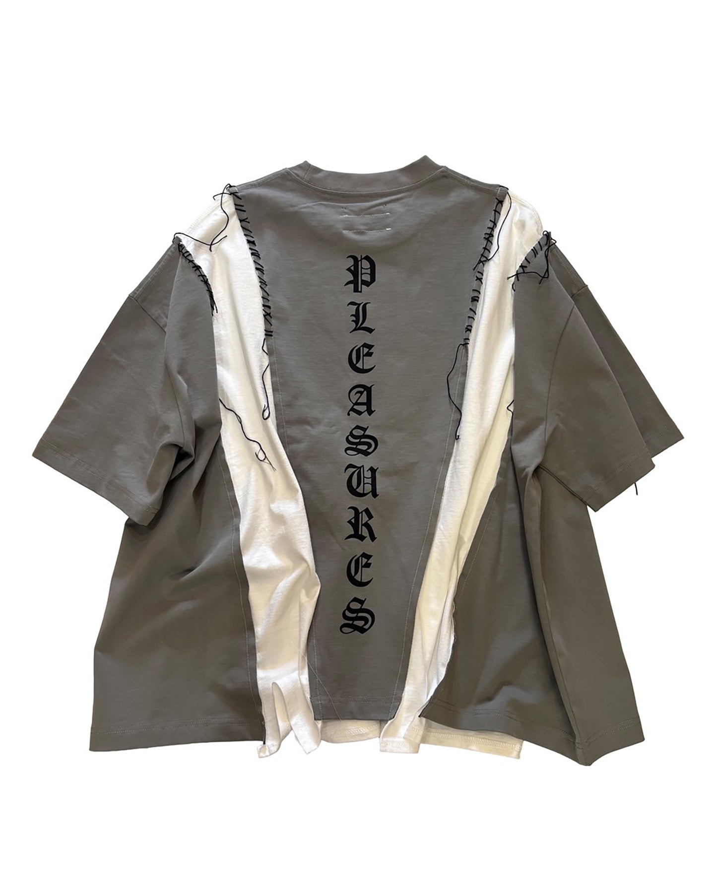 PLEASURES x DISCOVERED DOCKING WIDE TEE