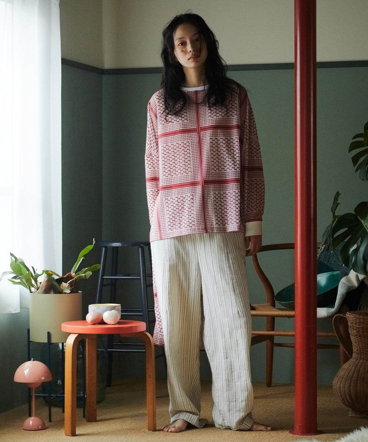 SHEMAGH LACE PULLOVER