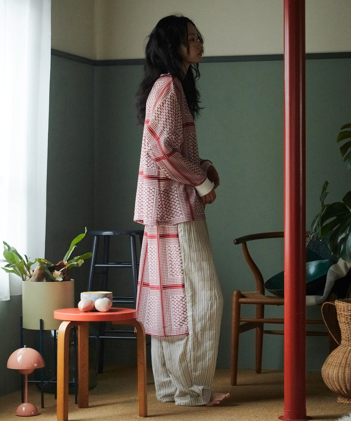 SHEMAGH LACE PULLOVER
