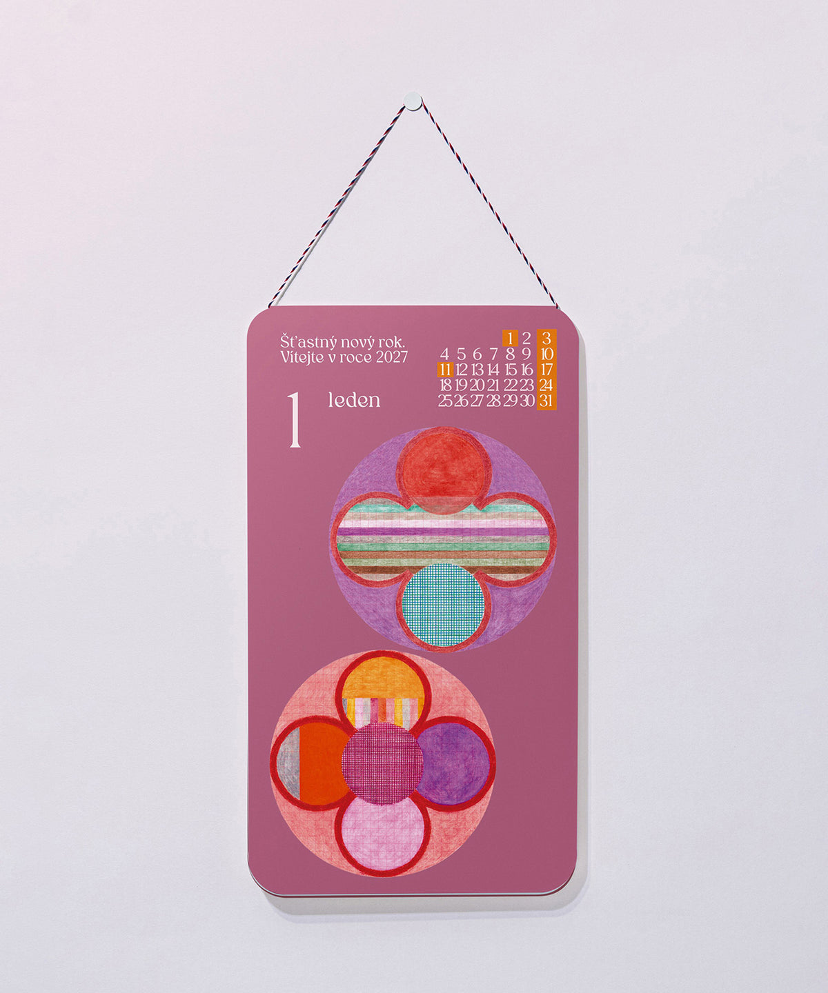 2027 カレンダー 「2027 World Travel Calendar チェコとスロバキアの旅」Design : Ryusuke Tanaka