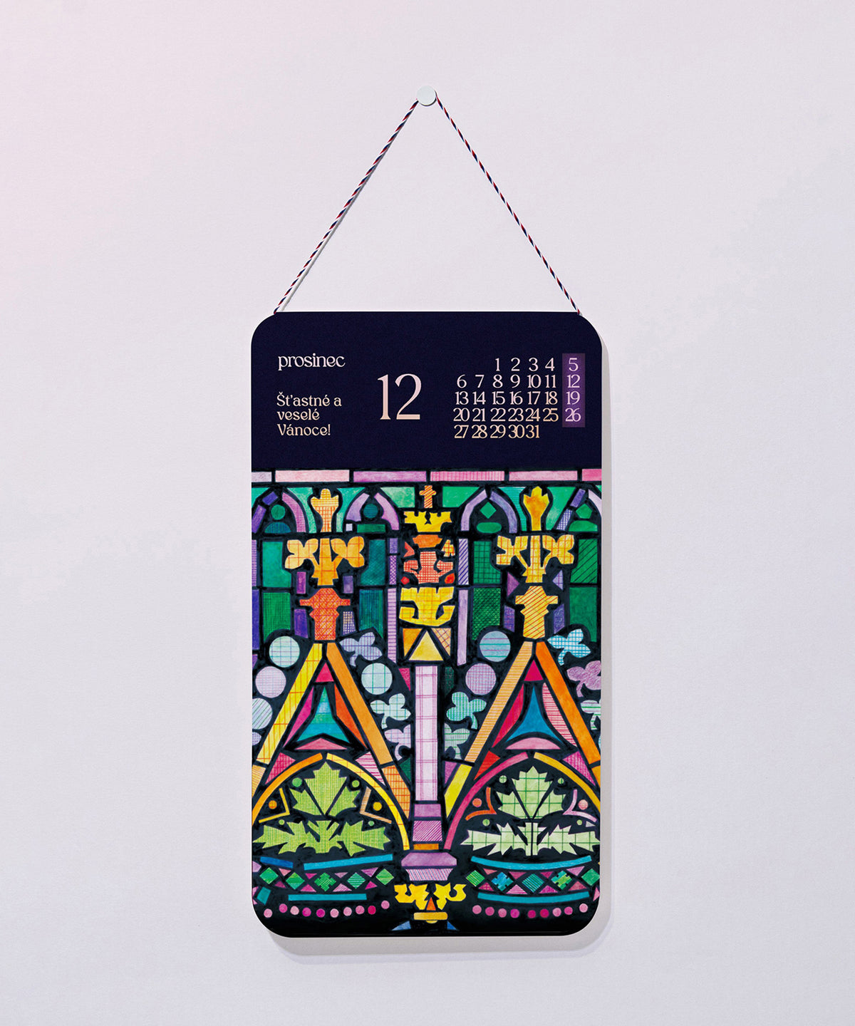 2027 カレンダー 「2027 World Travel Calendar チェコとスロバキアの旅」Design : Ryusuke Tanaka
