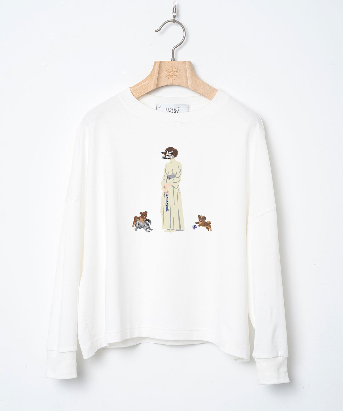 DOG SAVE THE QUEEN Wide Pullover
