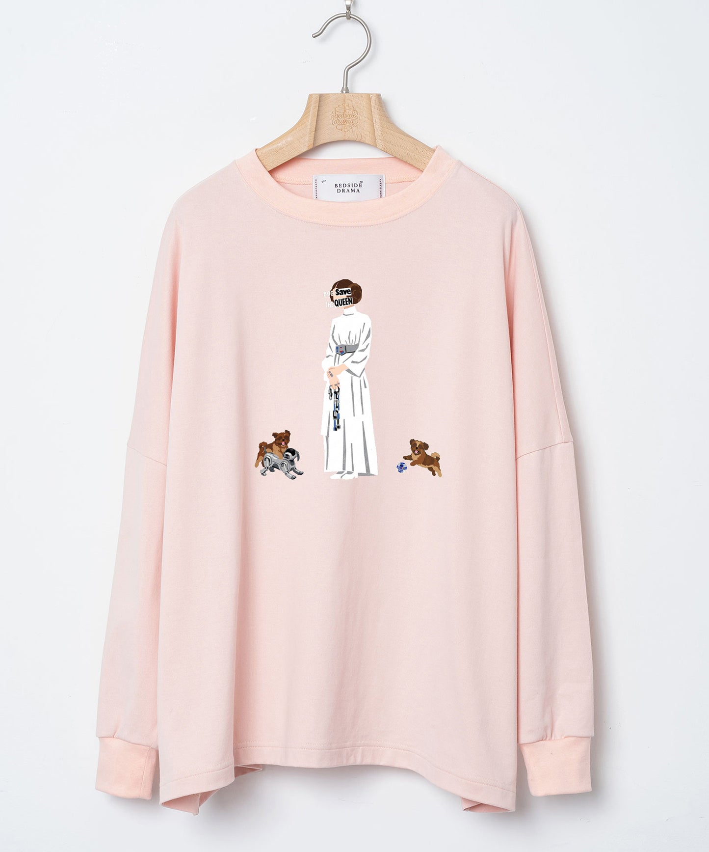 DOG SAVE THE QUEEN Wide Pullover