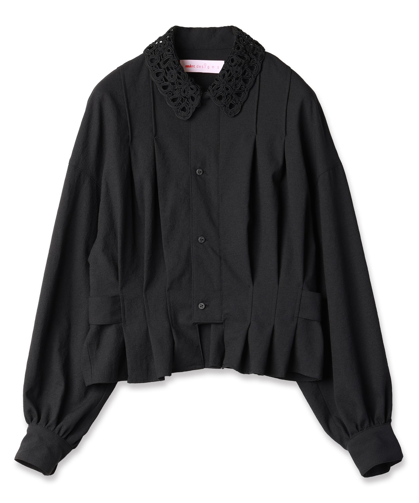 LACE COLLAR BLOUSON / レースカラーブルゾン【商品納期 12月下旬】