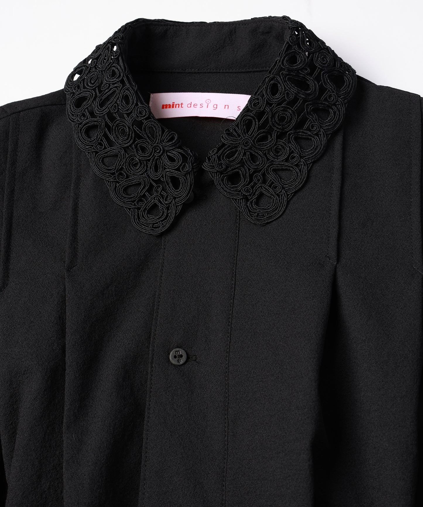 LACE COLLAR BLOUSON / レースカラーブルゾン【商品納期 12月下旬】