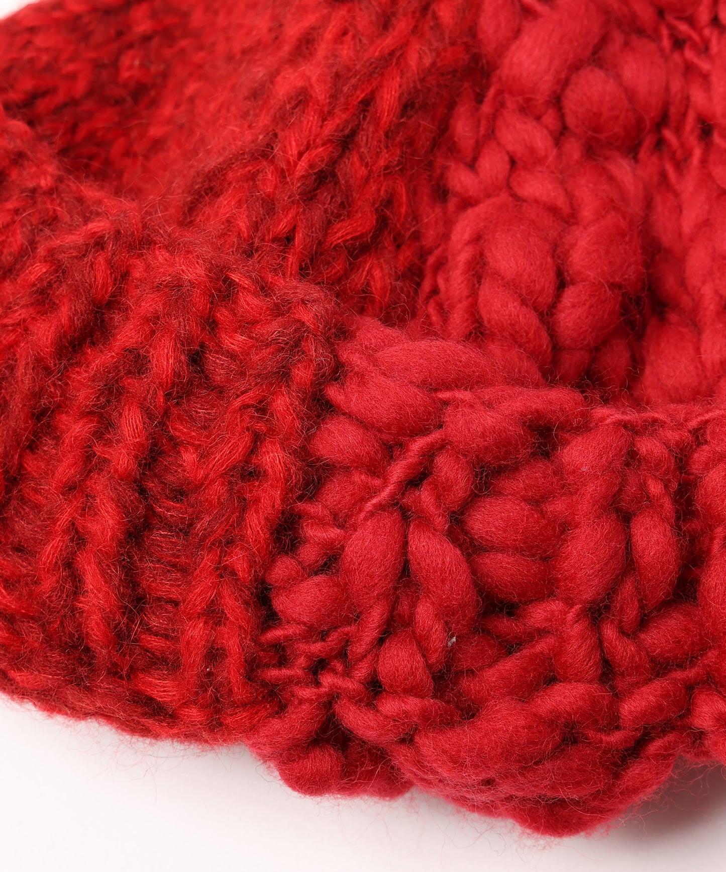 ハンドニットグラデーションCAP