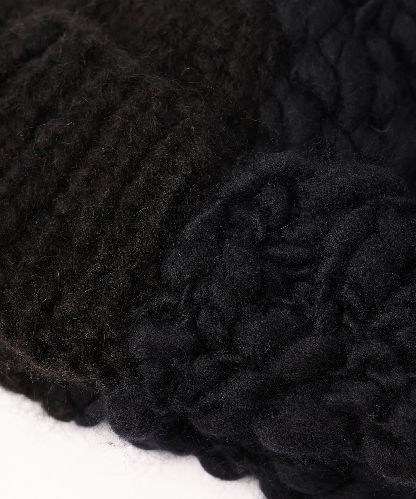 ハンドニットグラデーションCAP