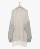 Mohair Color Layer Knit Sweater 【納期8月下旬】