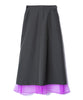 TULLE LAYERED NYLON SKIRT【商品納期 2月下旬】