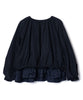 FRILL HEM NYLON PULLOVER【商品納期 2月下旬】