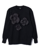 PUFF FLOWER PULLOVER SWEAT【商品納期 3月下旬】