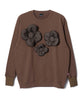 PUFF FLOWER PULLOVER SWEAT【商品納期 3月下旬】