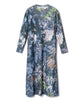 PRINT RIB LONG SLEEVE ONE-PIECE【商品納期 3月下旬】