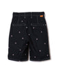 FLOWER EMBROIDERY TUCK SHORTS( feat.UNIVERSALOVERALL)【商品納期 3月下旬】