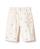 FLOWER EMBROIDERY TUCK SHORTS( feat.UNIVERSALOVERALL)【商品納期 3月下旬】