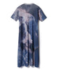 PRINT RIB HALF SLEEVE ONE-PIECE【商品納期 3月下旬】