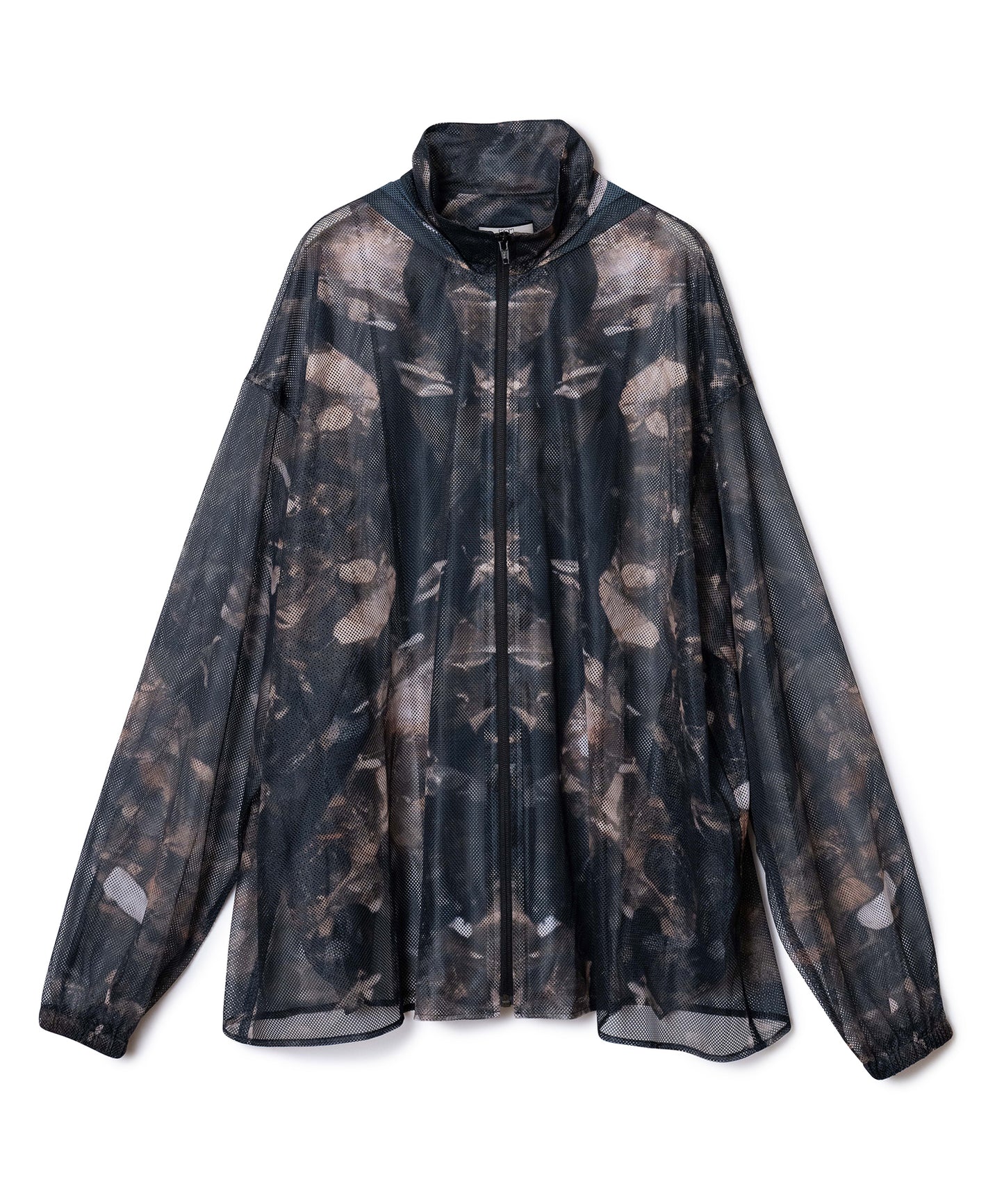 PRINT MESH ZIPUP PARKA【商品納期 3月下旬】