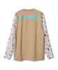 SHEER SLEEVE L/S T-SHIRT(N)【商品納期 3月下旬】