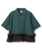 FRILL HEM POLO SHIRT【商品納期 4月下旬】