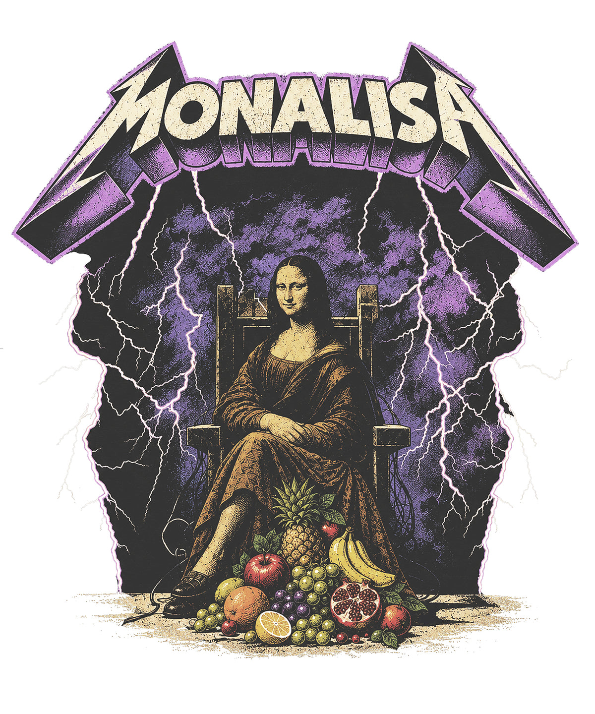 PIGMENT-DYED TEE（MONALISA）
