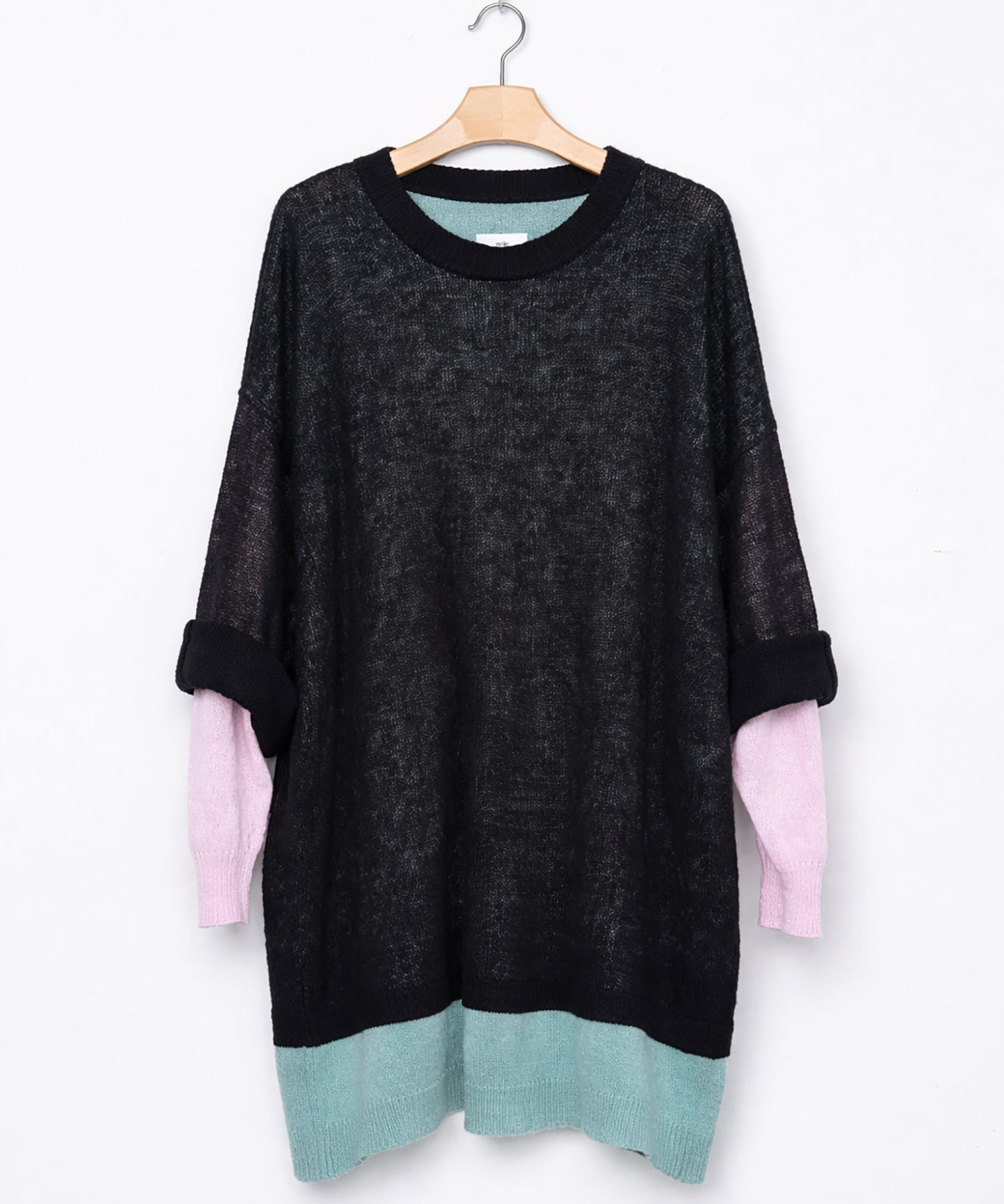 Mohair Layer Knit Pulover