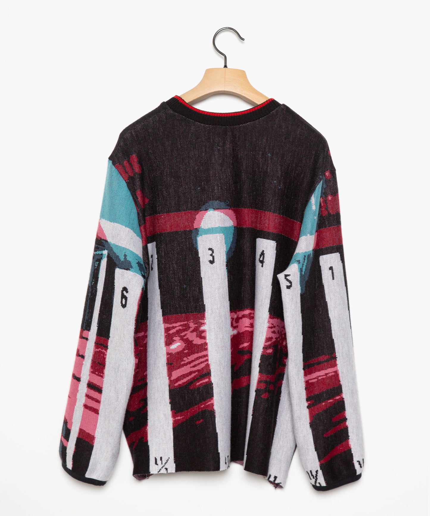 Double Exposure Knit Sweater