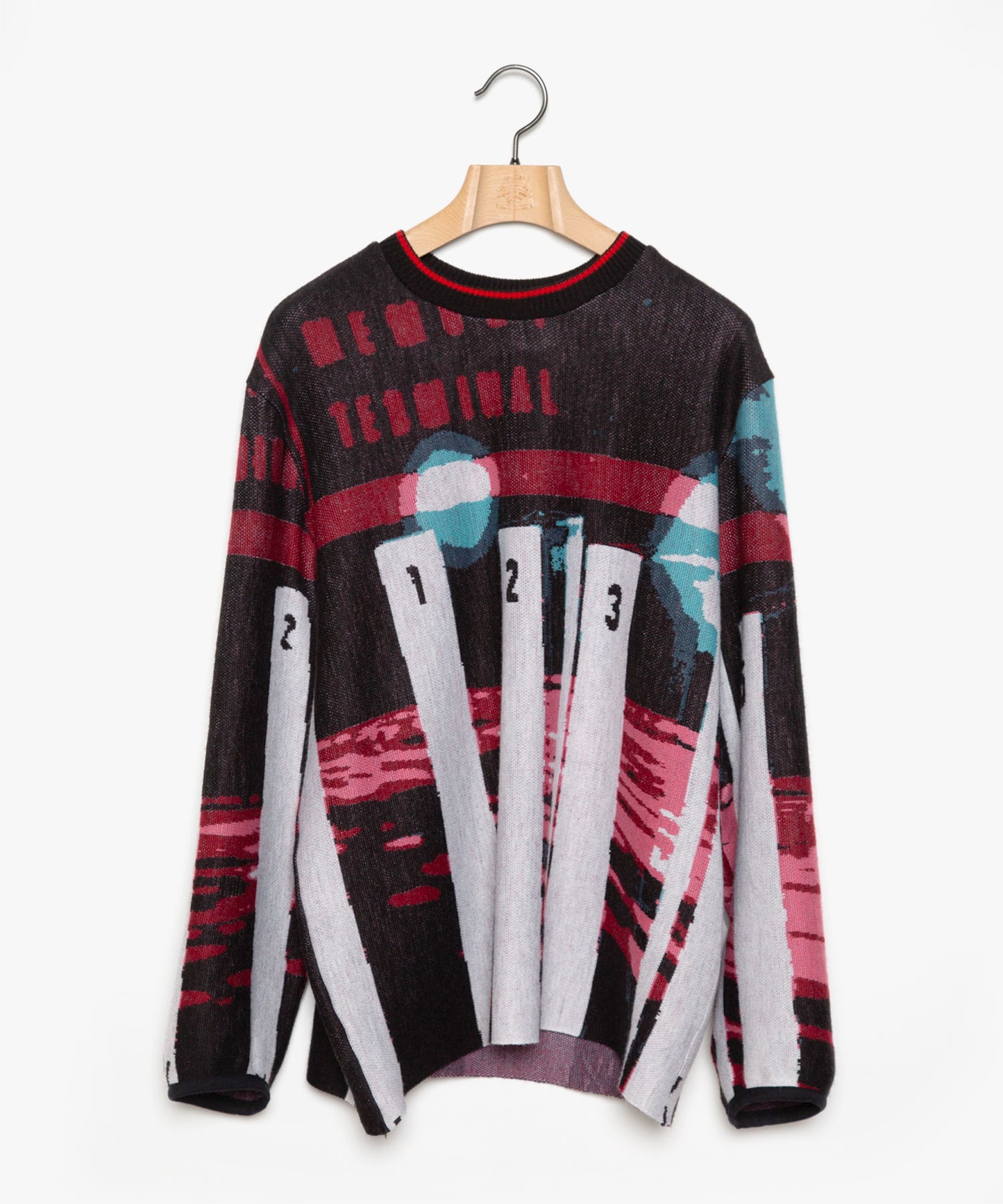 Double Exposure Knit Sweater