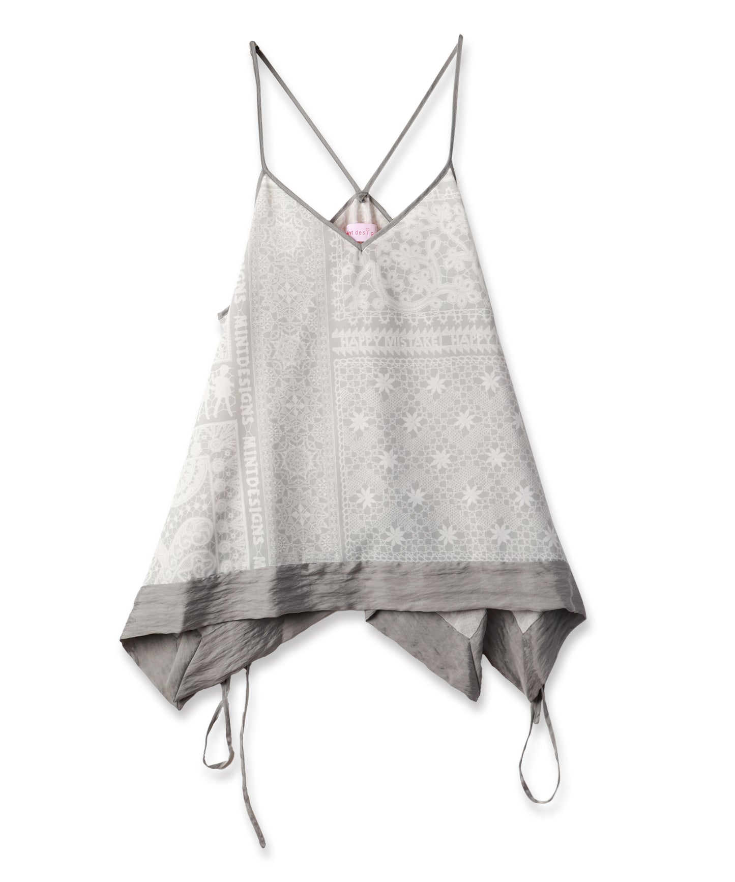 LACE COLLAGE CAMISOLE / レースコラージュキャミソール【商品納期 1月下旬】