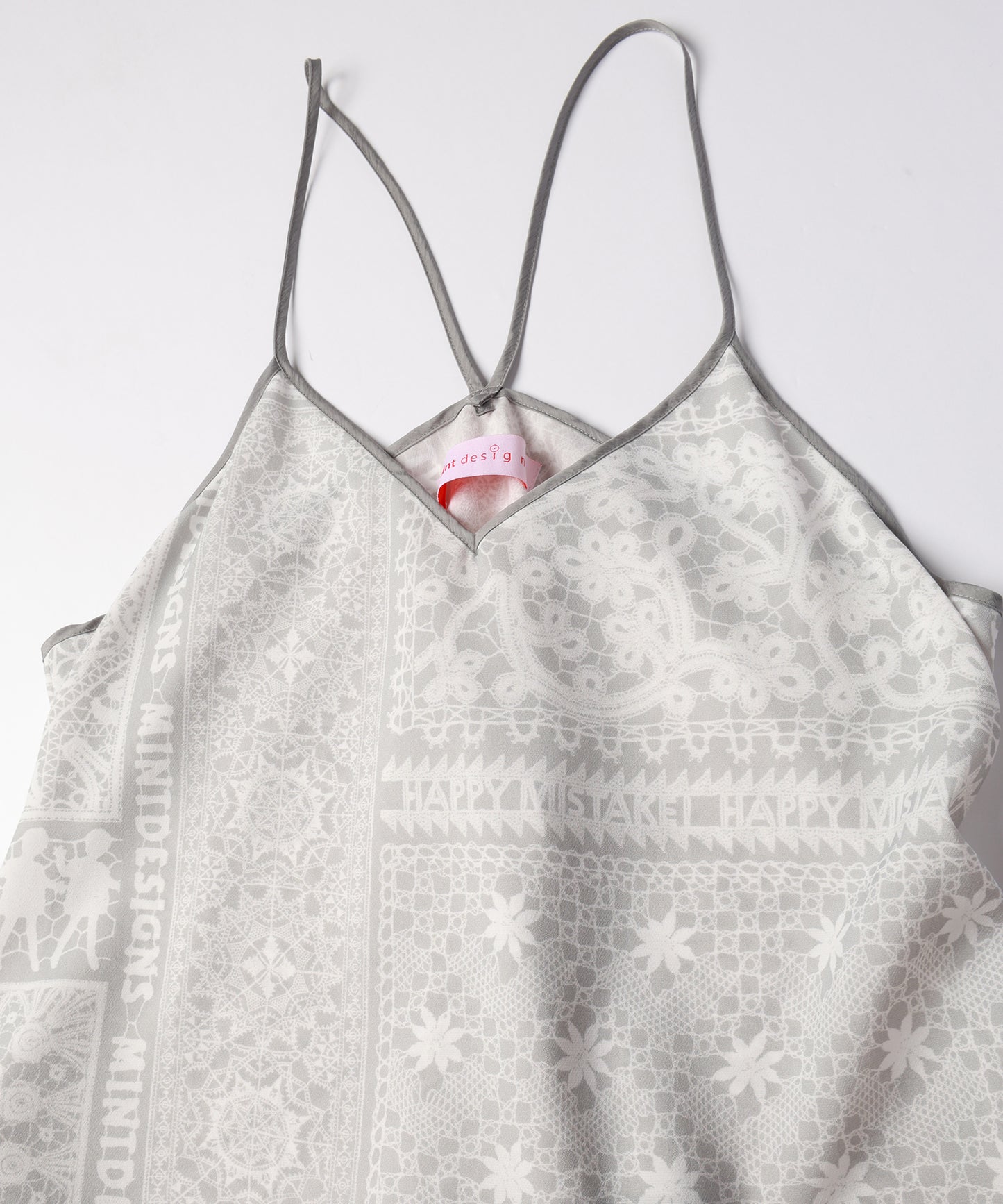 LACE COLLAGE CAMISOLE / レースコラージュキャミソール【商品納期 1月下旬】