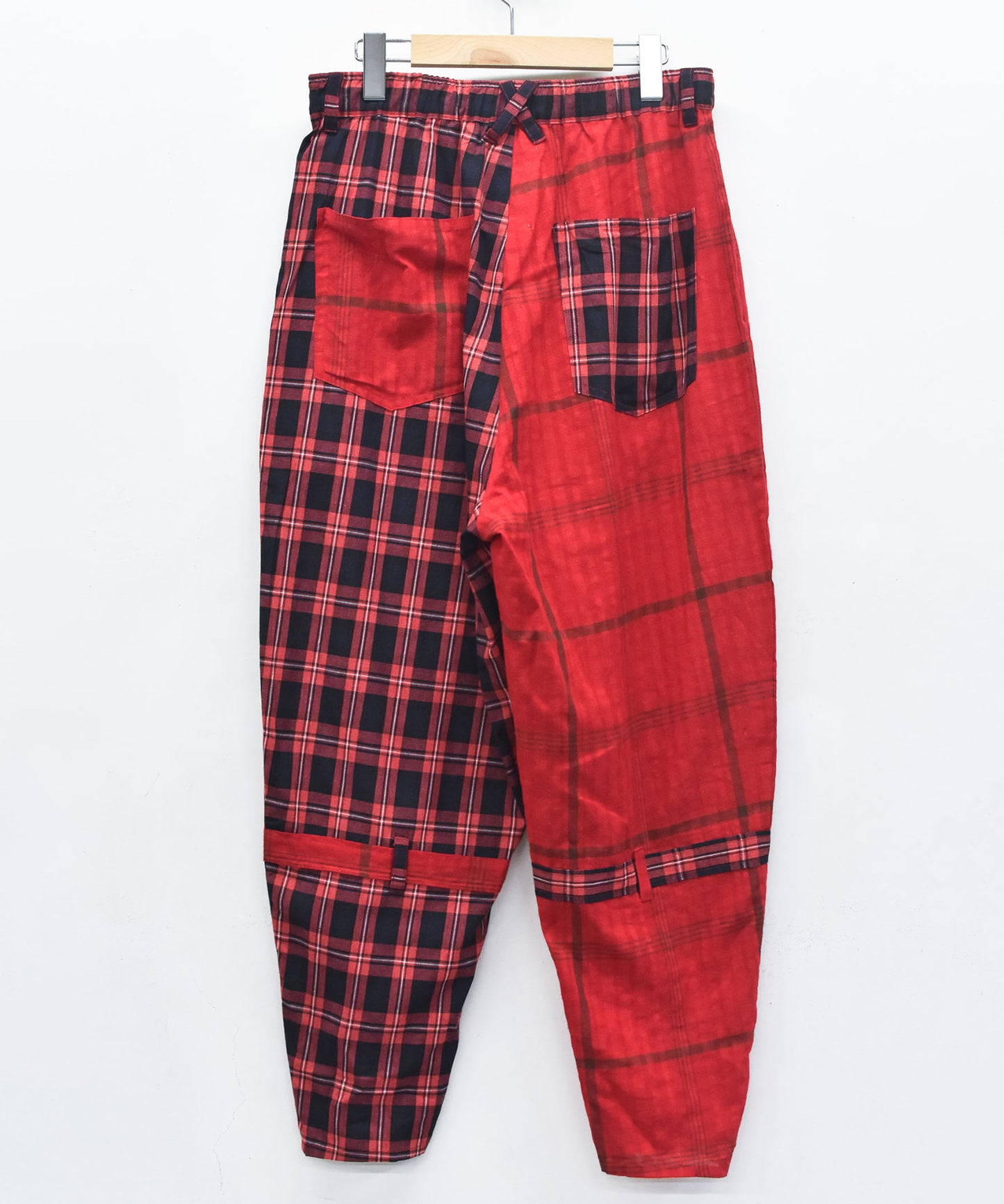 MIX CHECK BONTAGE PANTS