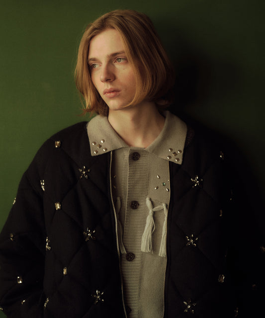 QUILTED ORNAMENT BLOUSON