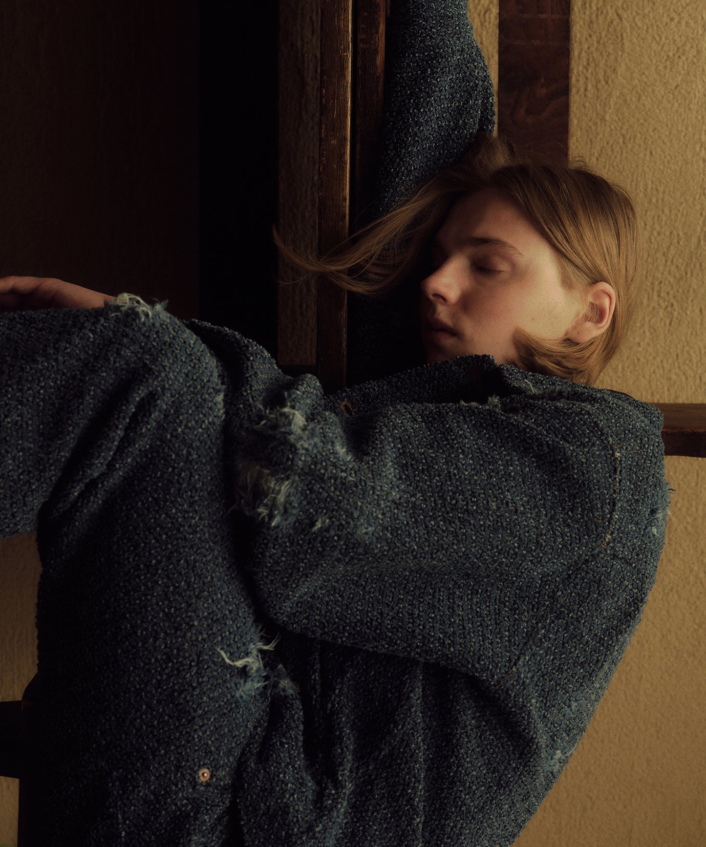 PUNCHING DENIM JACKET