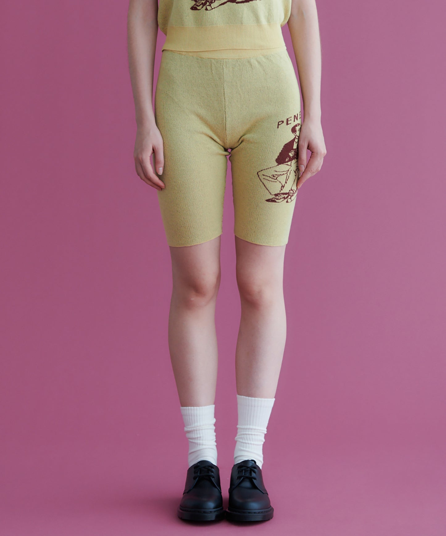 41℃ knit half pants