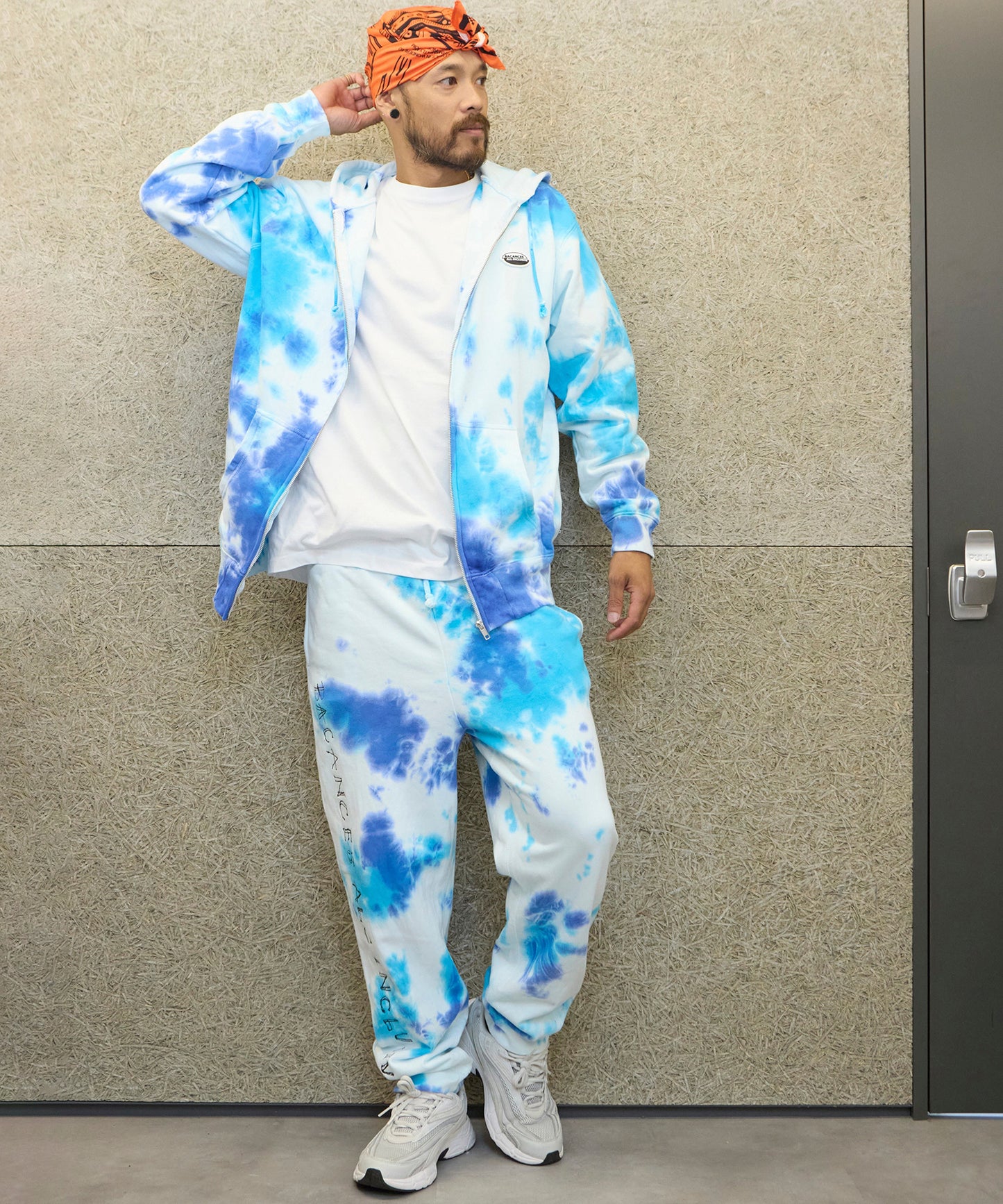 BLC TIE DYE SWEAT PANTS[ALEX LOGO]
