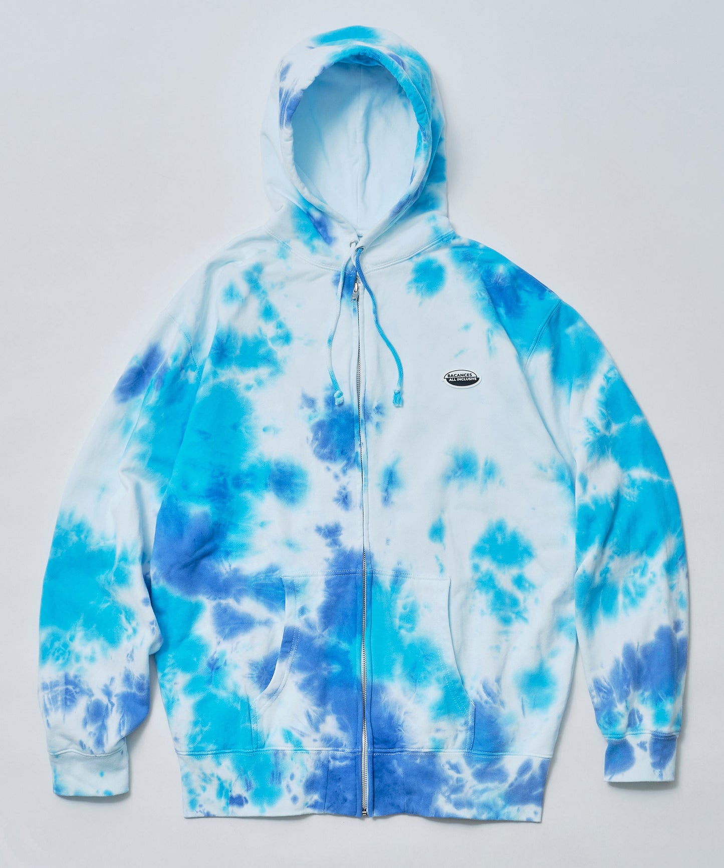 BLC ZIP TIE DYE HOODIE[ALEX LOGO]
