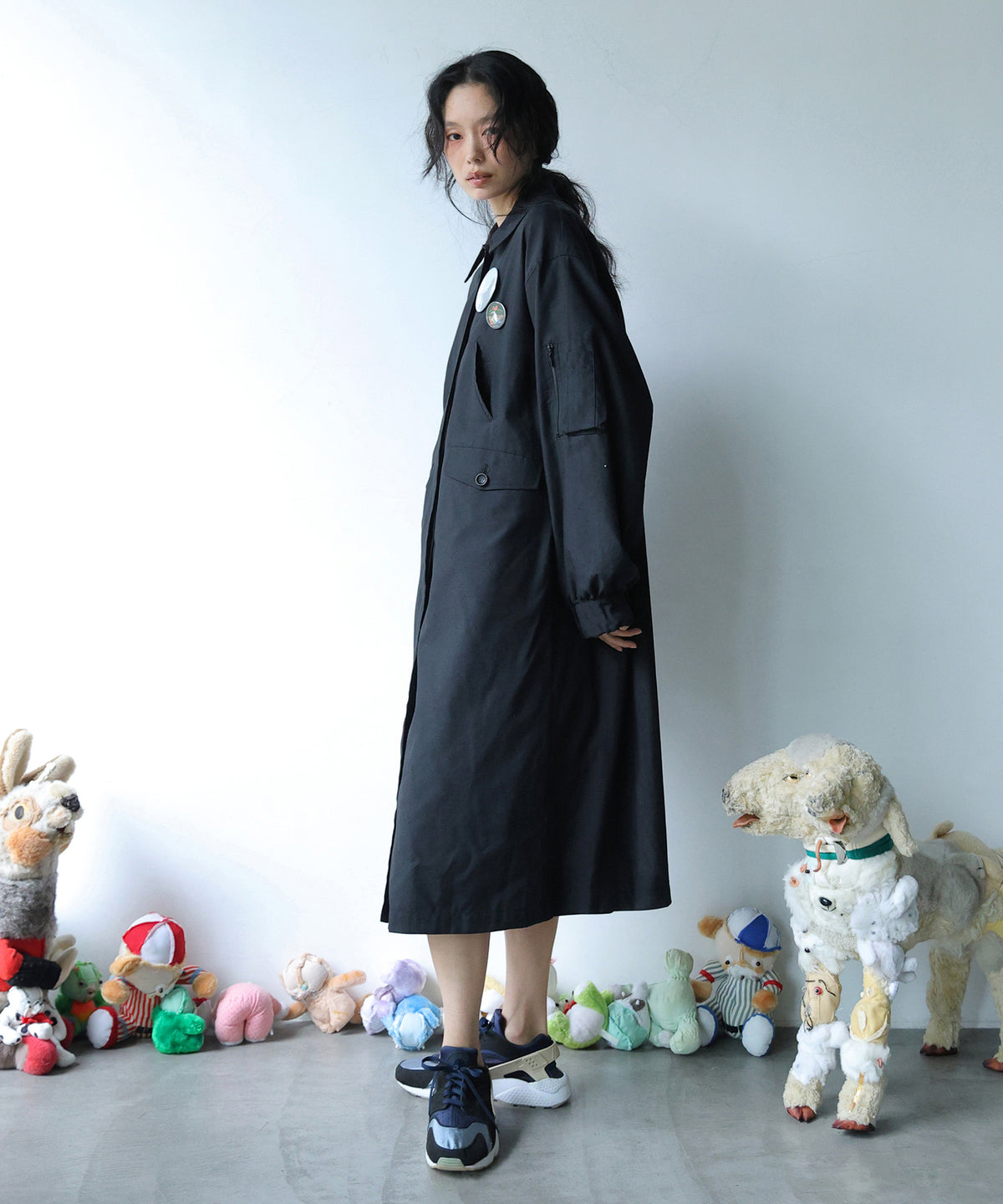 SPRING FLOW COAT