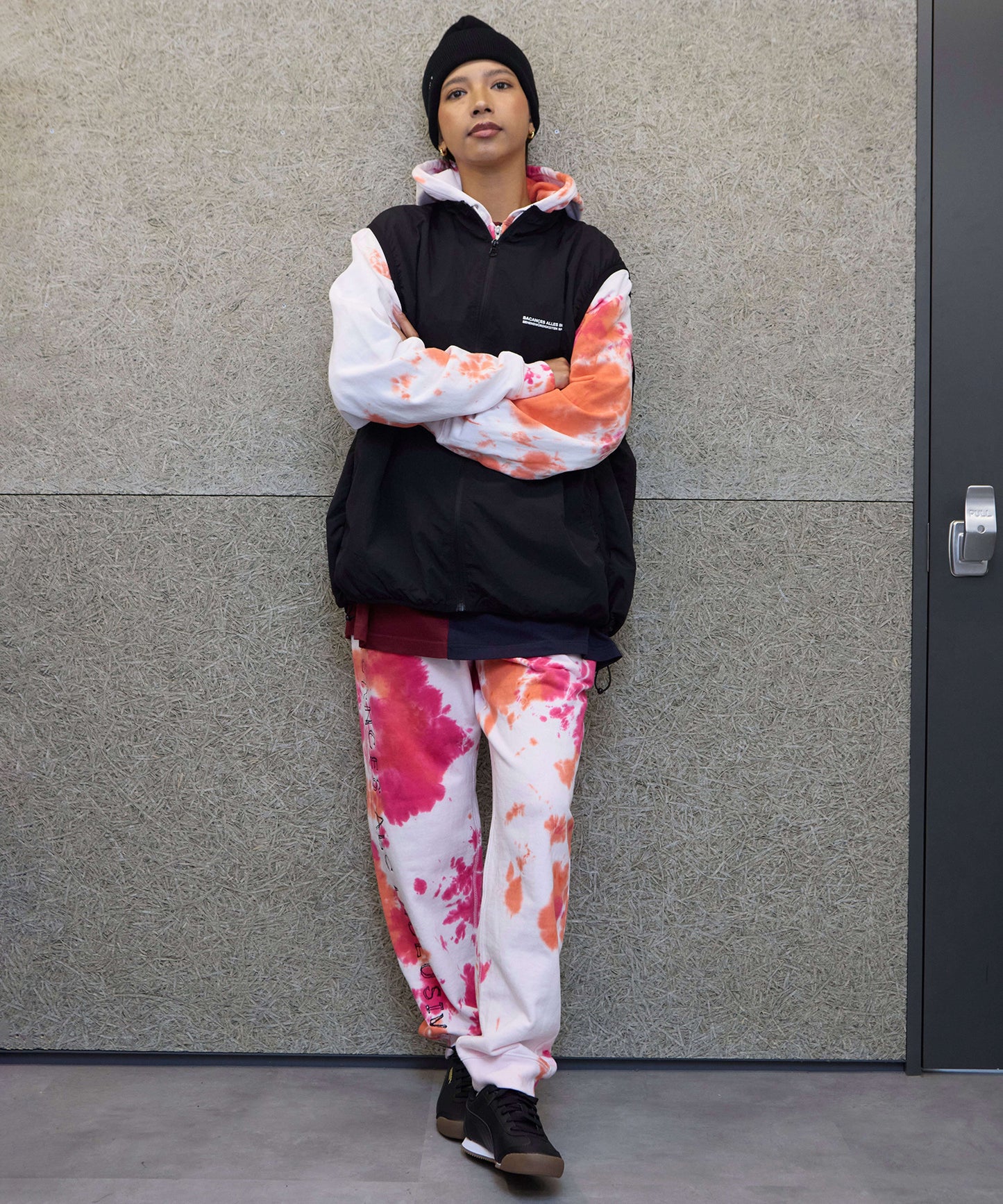BLC TIE DYE SWEAT PANTS[ALEX LOGO]