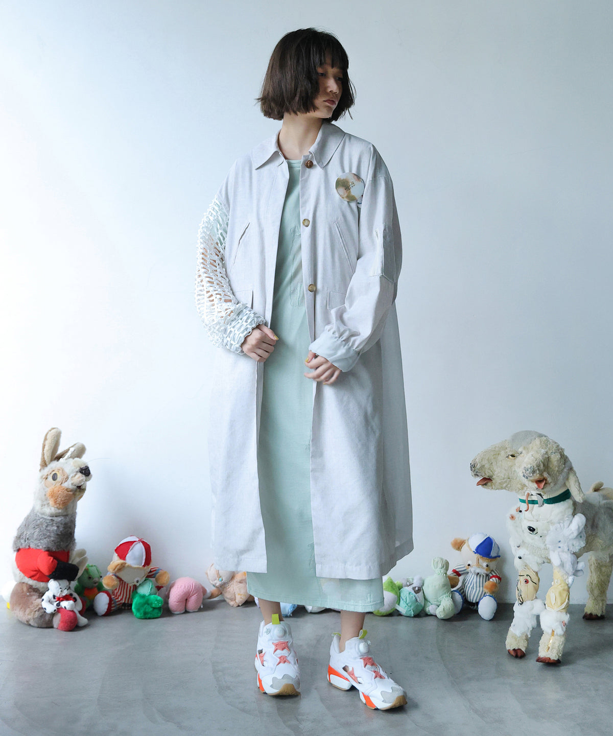 SPRING FLOW COAT