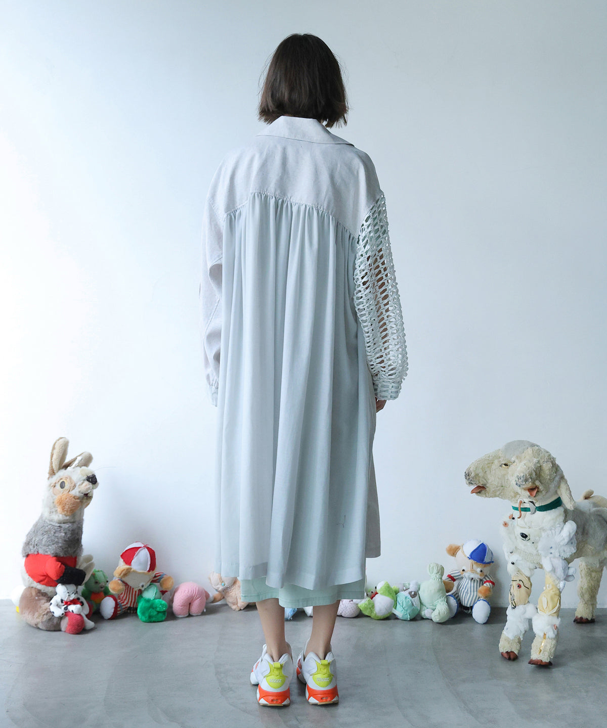 SPRING FLOW COAT
