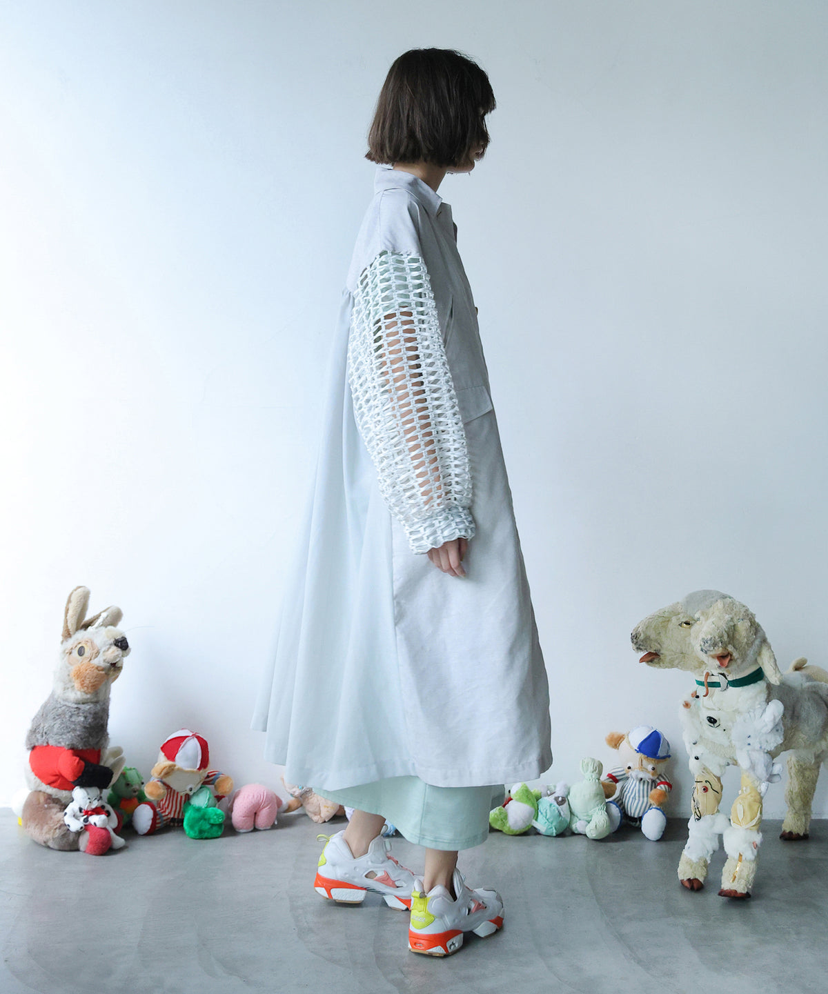 SPRING FLOW COAT