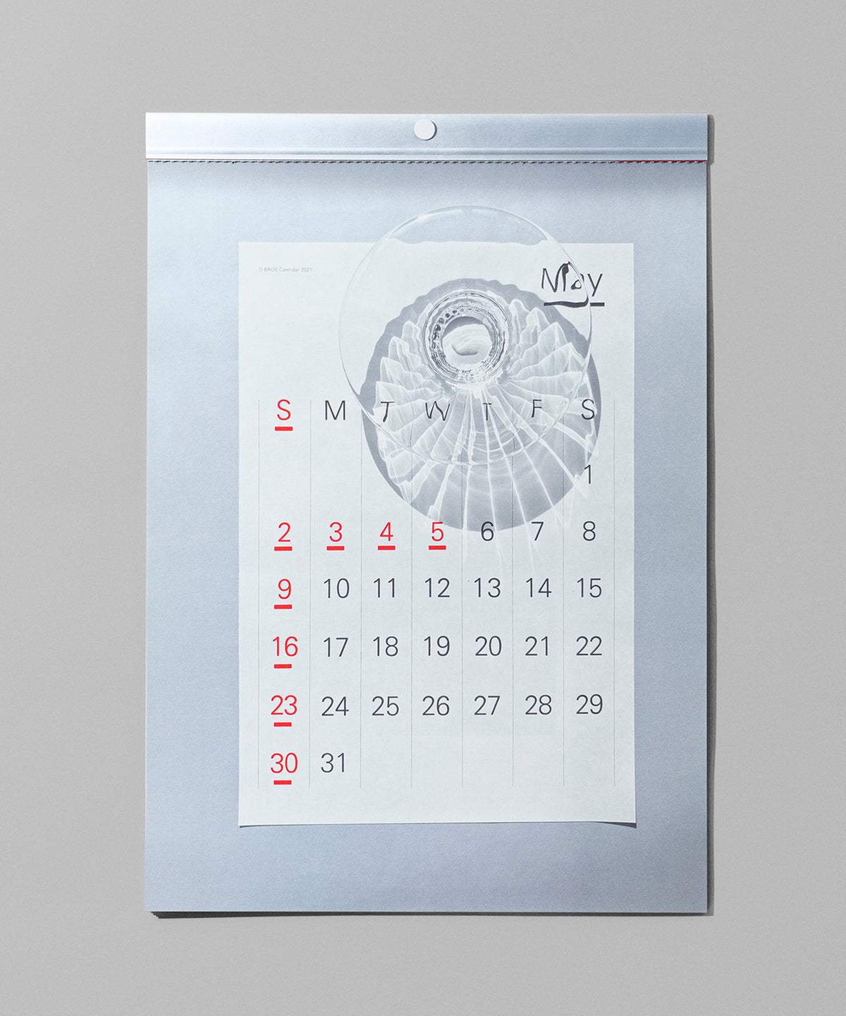 2027 カレンダー 「 sing, sing  四季の言葉」 Design :Kazuya Iwanaga