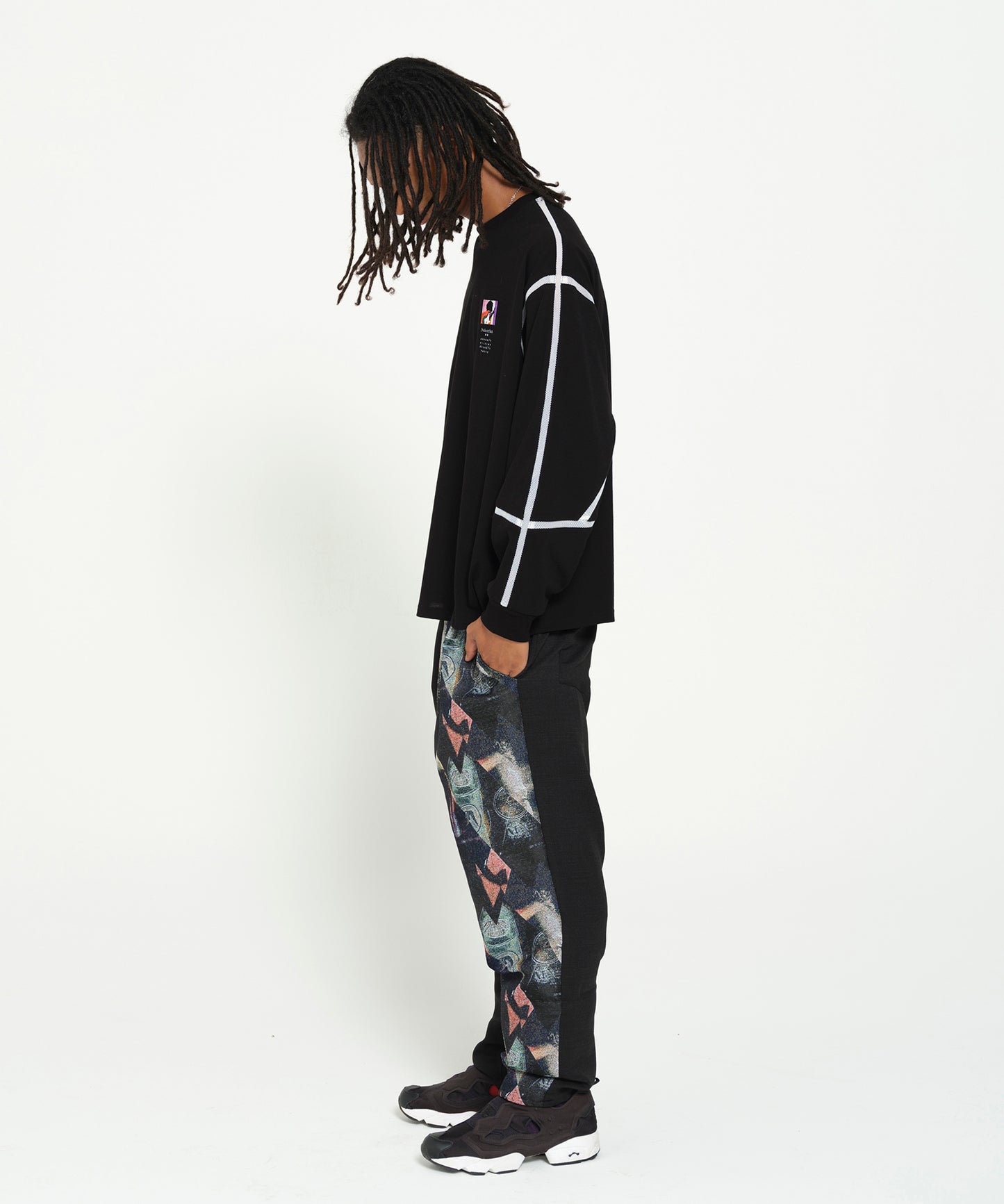 COMPLEXITY BORDER L/S TEE