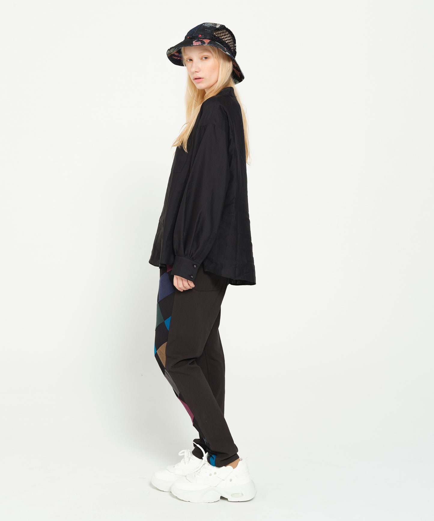 PEDESTRIAN STAND COLLAR SHIRT