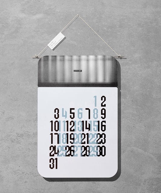 2027 カレンダー 「 TOMORROWS 2027 」 Design : Uehara Ryosuke