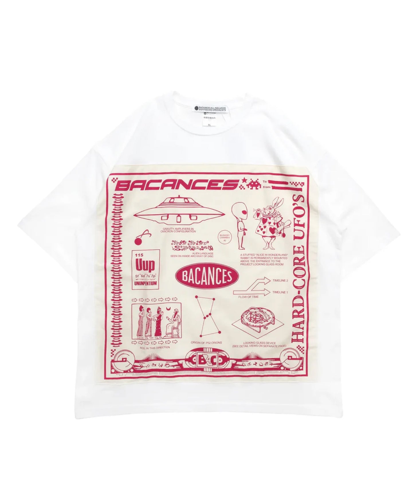 BC BANDANA S/S T- SHIRTS[UFO'S]