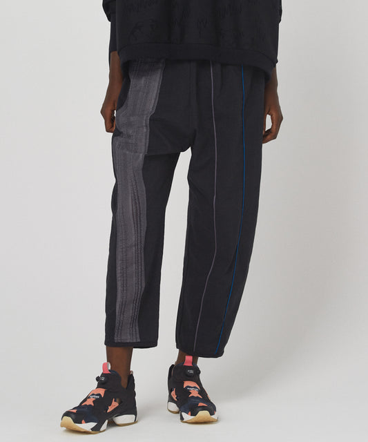 Mixed Frill Pants