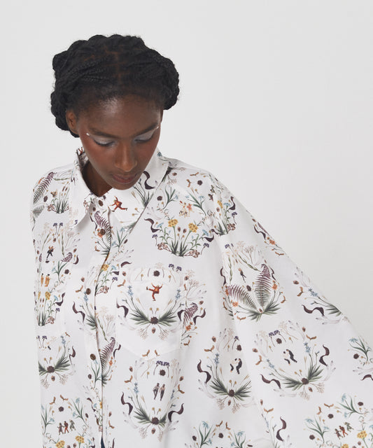 Dance In The Garden Cape Shirt