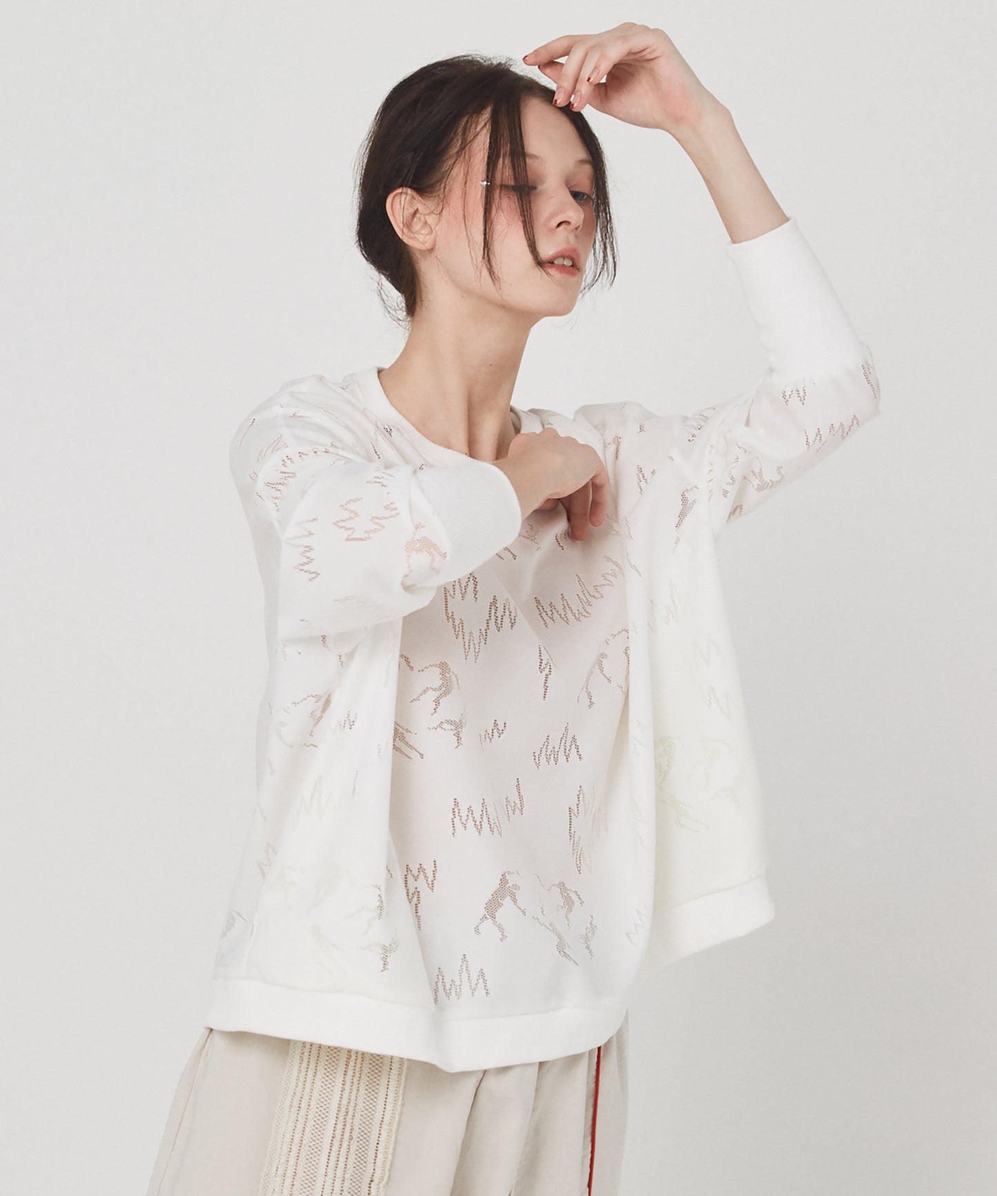 Dancing Lace Pullover